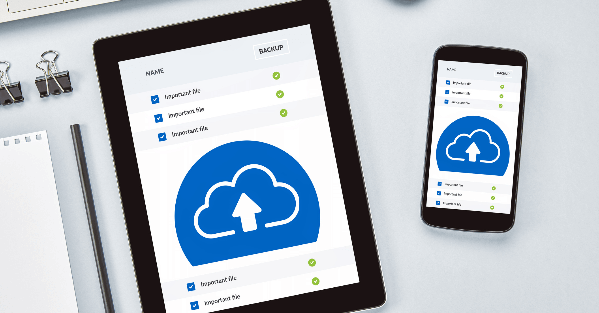 backups o copia de seguridad en la nube.